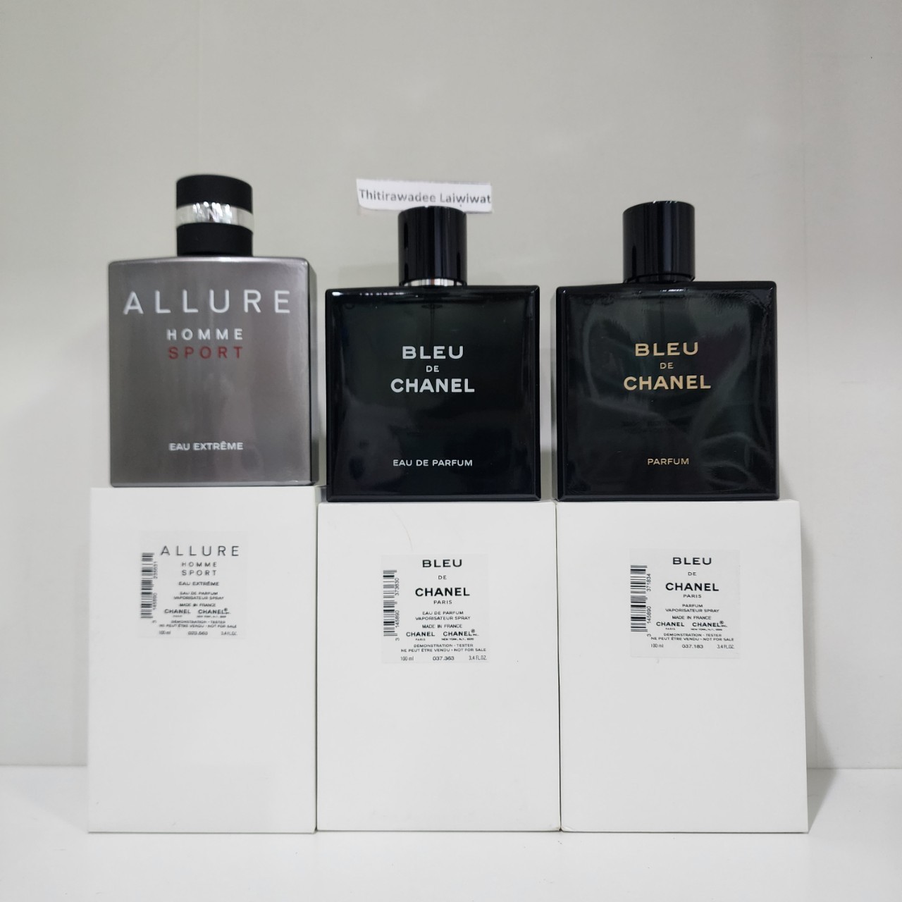 น้ำหอม Chanel Bleu EDP 100ml กล่องเทสเตอร์