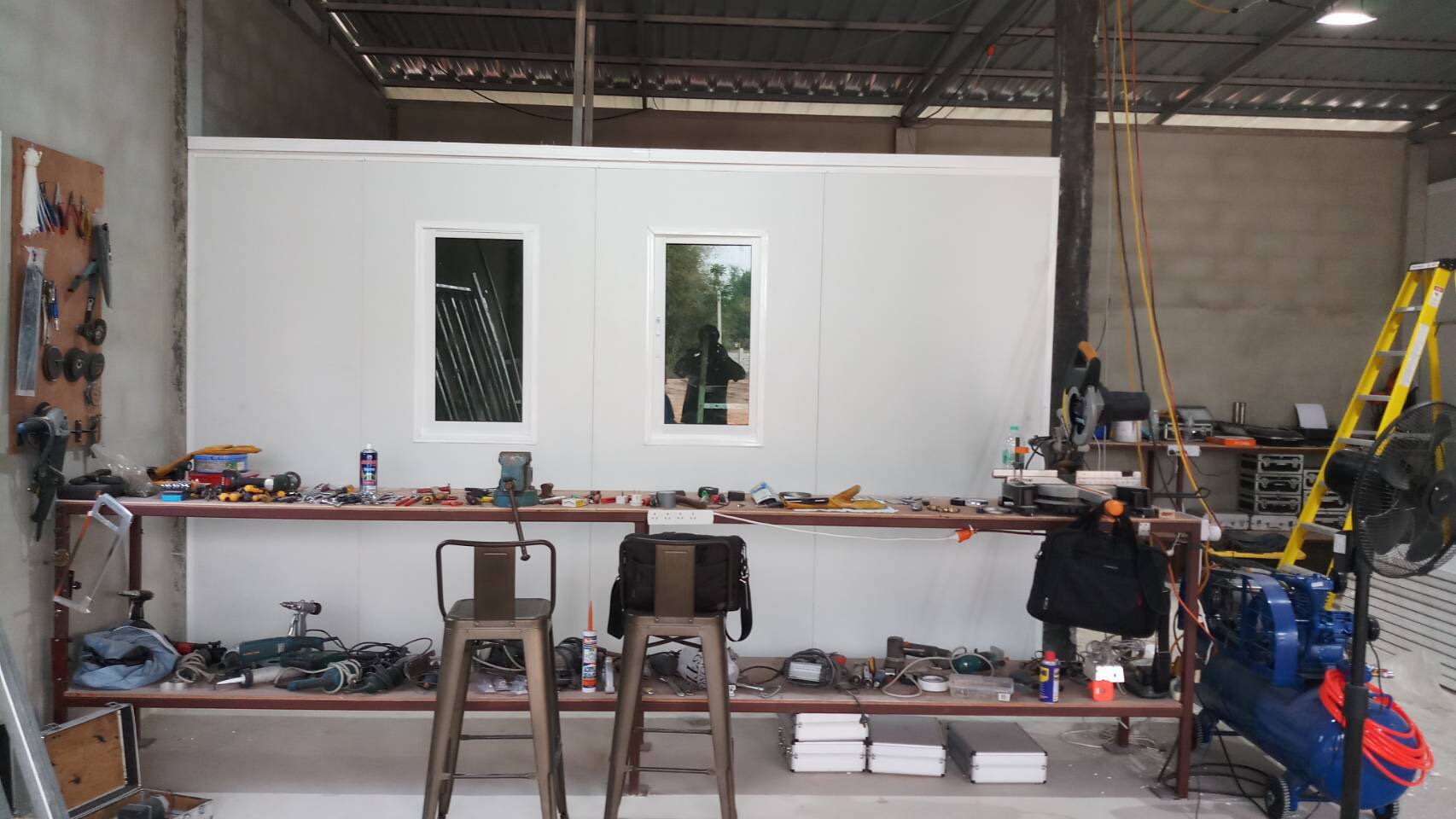 งานกั้นห้อง งานฝ้าผนังeps