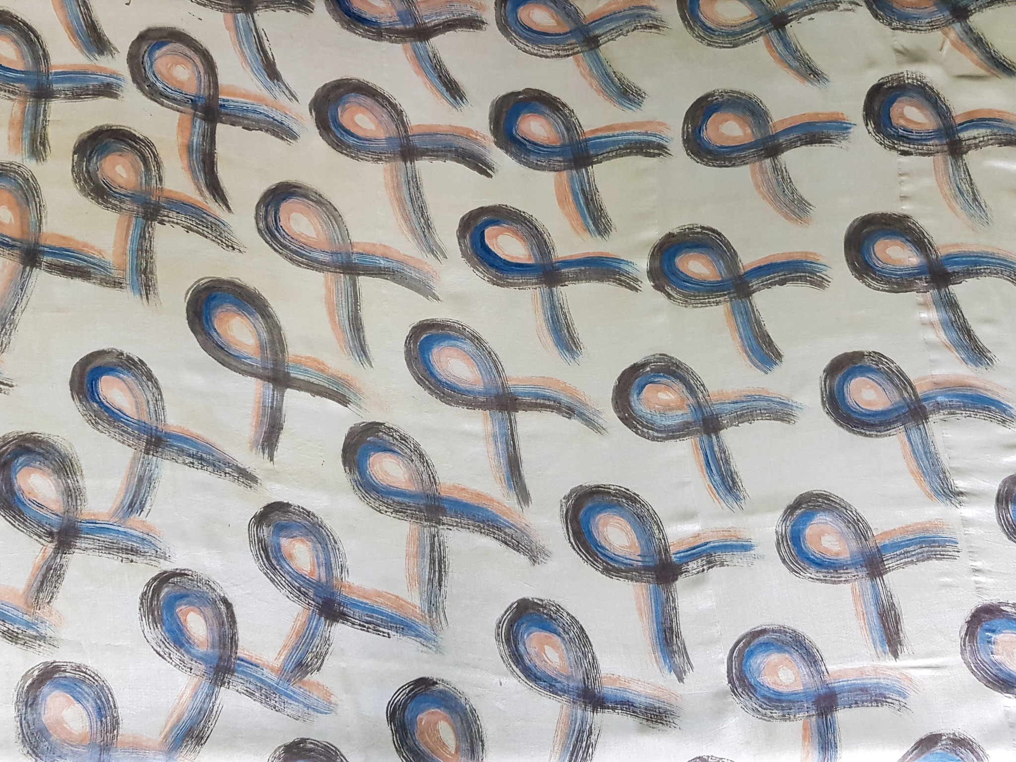 Rukbatik ผ้าผืน [ลายตอก] ผ้าฝ้าย สีตามที่ลูกค้าต้องการ