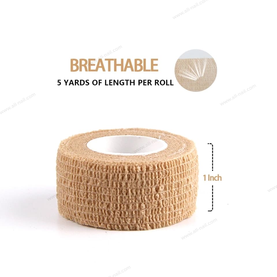 โคแบน เทปผันแผล ผ้าพันออกกำลังกาย ลดการเสียดสี เทปพันแผลแบบยืดหยุ่น ยาว4.5เมตร