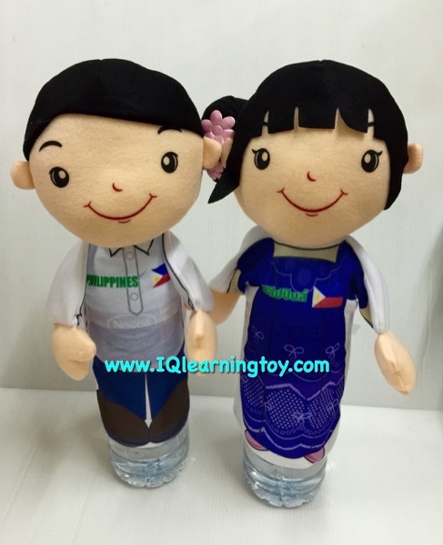 Asian-Pupet ตุ๊กตาหุ่นมือชุดแต่งกายประจำชาติอาเซี่ยนทั้งชายและหญิงในกลุ่มสมาชิกอาเซียนรวม10ประเทศ 20 ชุด ส่งฟรี