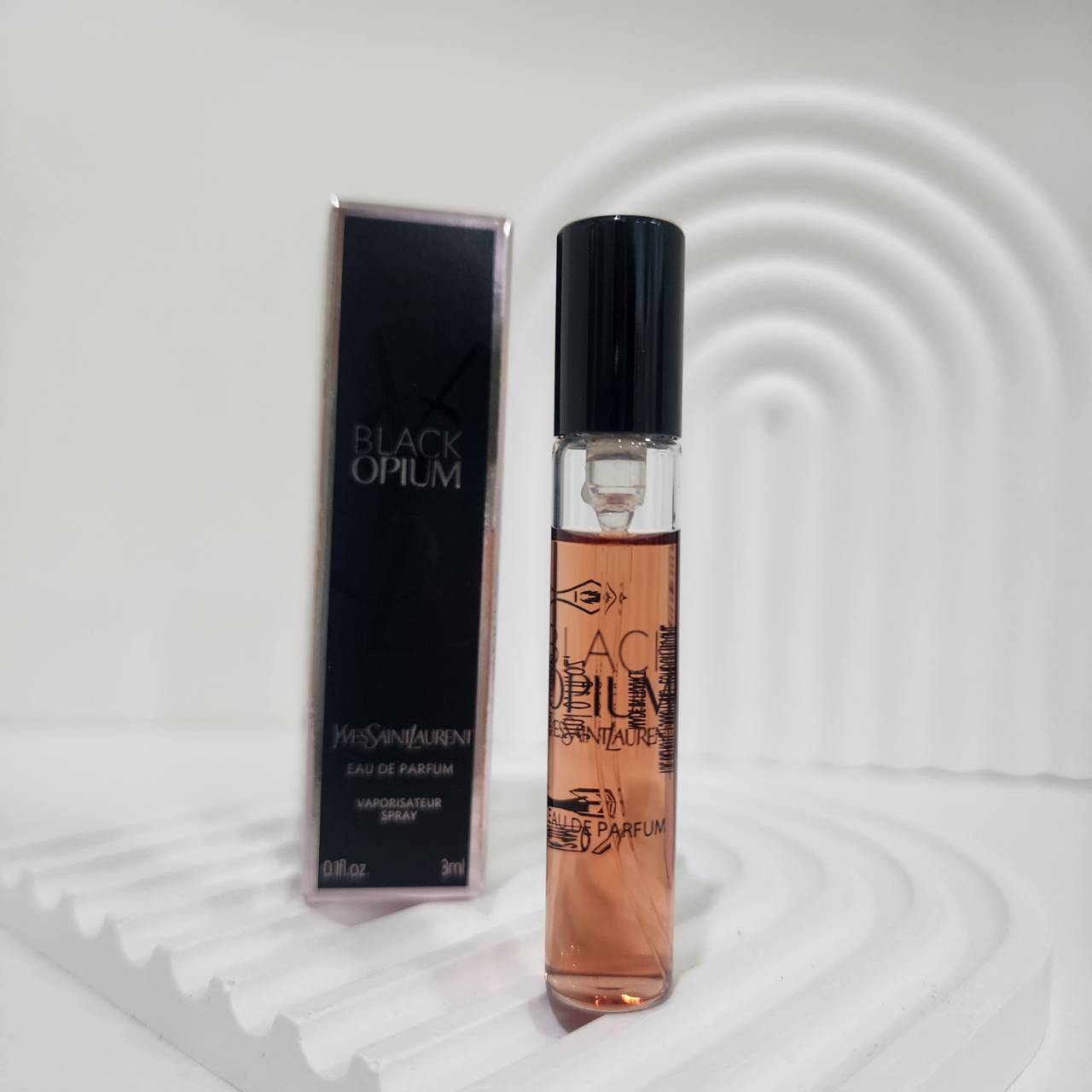 น้ำหอมจิ๋วมินิ YSL Black Opium EDP 3ml แบบสเปรย์( Mini Perfume น้ำหอมขนาดพกพา) น้ำหอมจิ๋วมินิแบบทดลองแบบสเปรย์ พกพาก็สะดวกใช้ฉีดตามจุดชีพจร