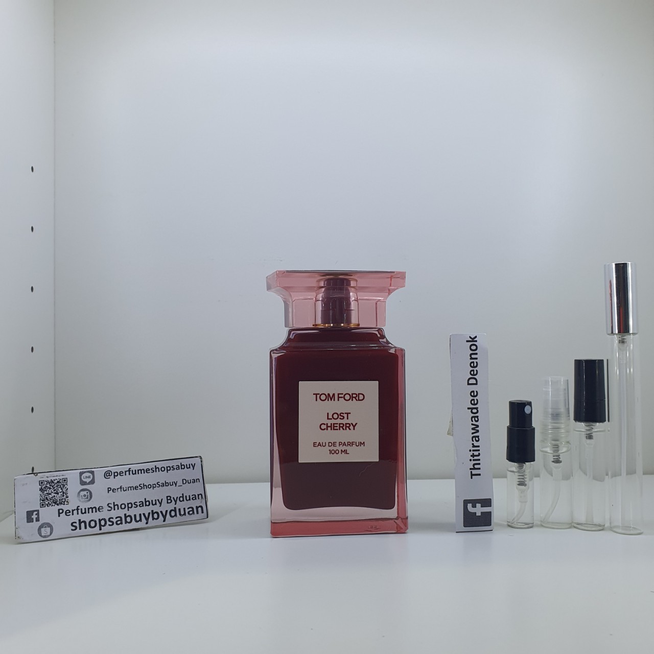น้ำหอมแท้แบ่งขาย Tom Ford Lost Cherry EDP💕Travel Size #แบบทดลอง