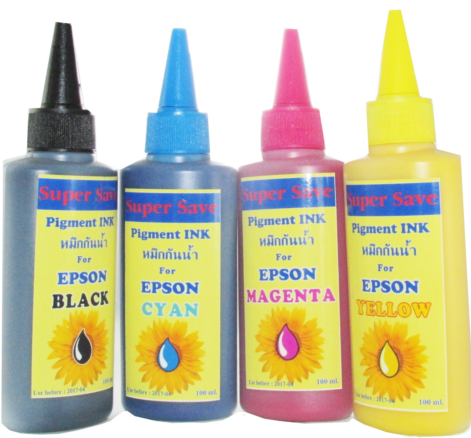 Super Save น้ำหมึกเติม Tank สำหรับ EPSON Pigment ทุกรุ่น 100 cc.