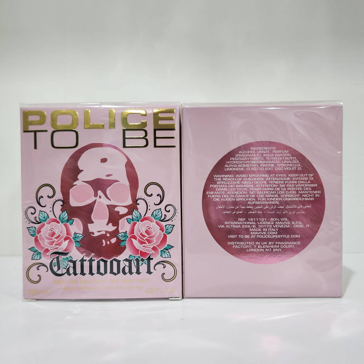 น้ำหอมแท้ Police To Be Tattoo Art Perfume 125ml กล่องซีล