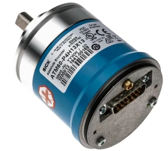 Sick Absolute encoder VDC10-32V ATM60-P4H13X13 & Anschlussadapter AD-ATM60-KA3PR