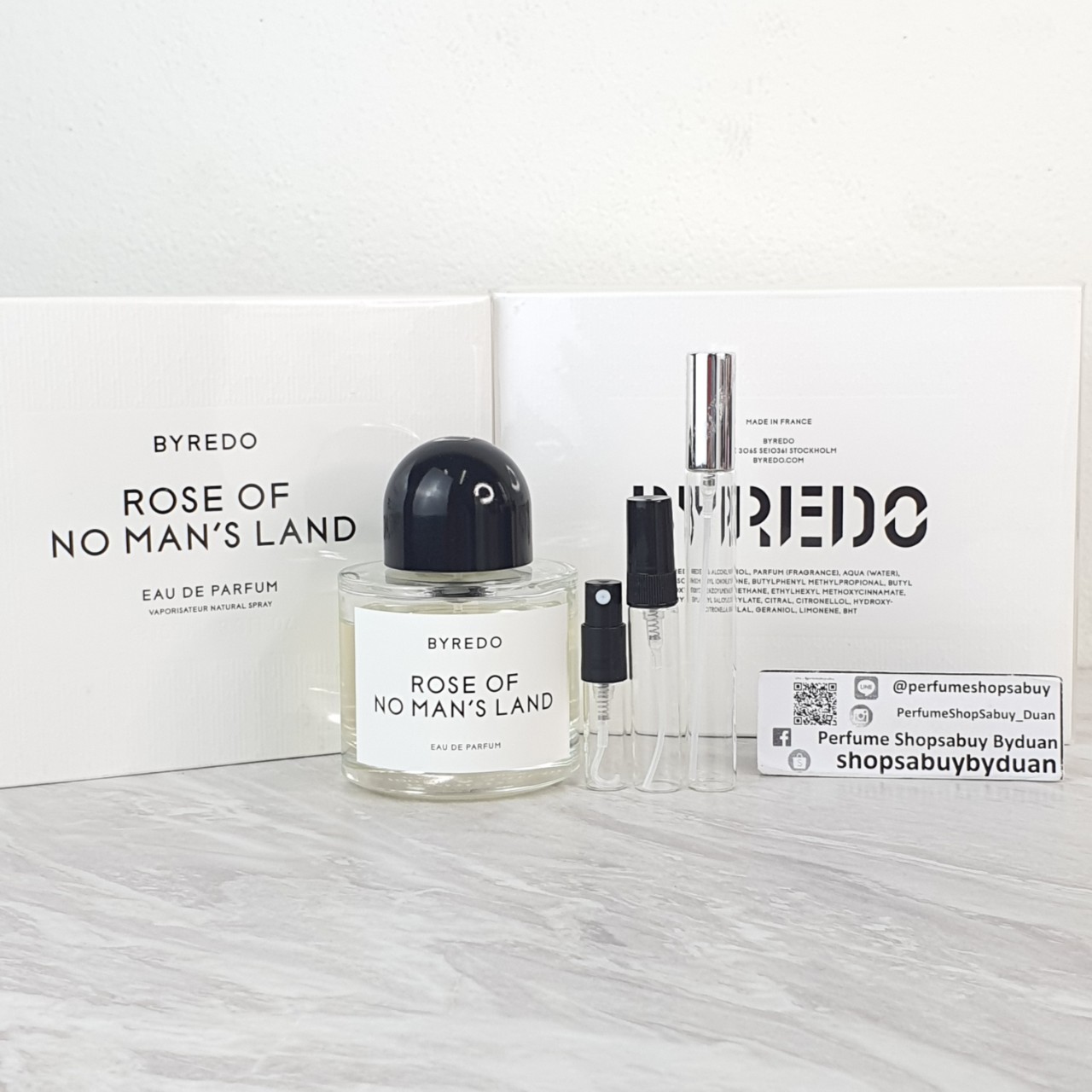 น้ำหอมแท้แบ่งขาย Byredo Rose Of No Man's Land Eau De Parfum For Women And Men 💦แบ่ง 💕Travel Size แบบทดลอง