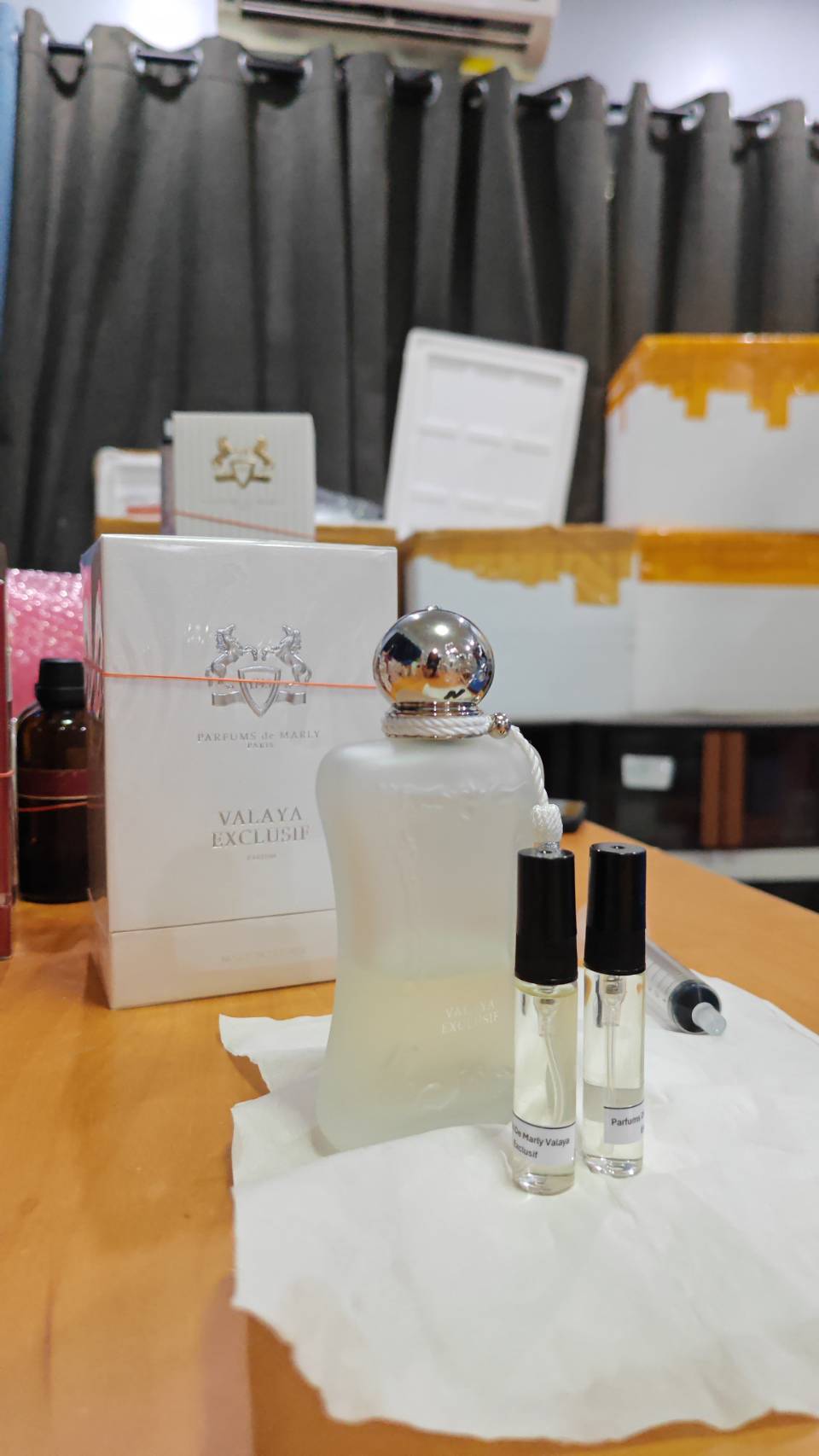 น้ำหอมแท้แบ่งขาย PDM Parfums De Marly Valaya Exclusif ใส 💦แบ่ง💕Travel Size #แบบทดลอง