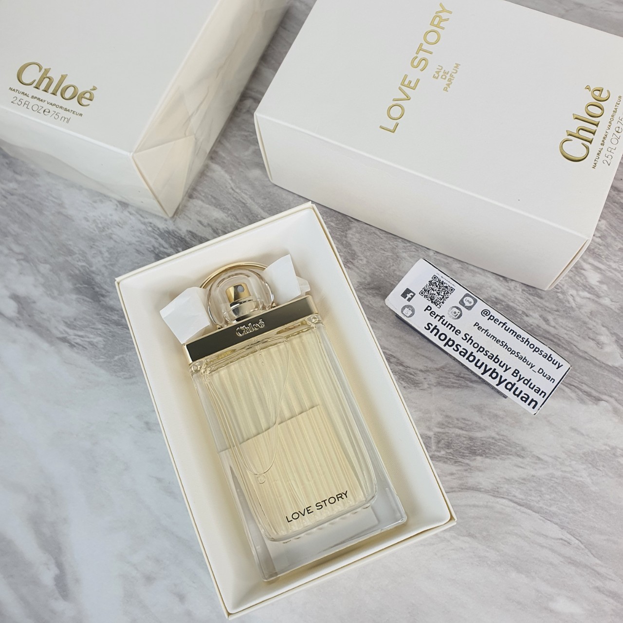 น้ำหอมแท้ Chloe Love Story EDP for Women 75ml กล่องซีล