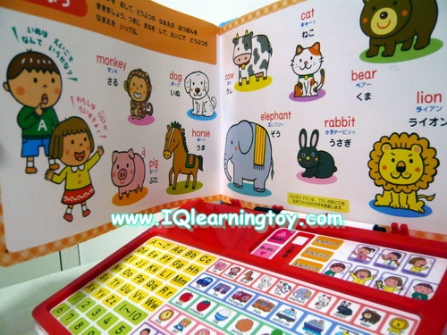 หนังสือกดมีเสียง Sounds book สอน ABC และศัพท์ 9 หมวดพื้นฐานสำหรับเด็ก นำเข้าจากญี่ปุ่น โดยเสียงพูดจะเป็นสำเนียงภาษาอังกฤษจากเจ้าของภาษาค่ะ*(จัดส่งฟรี)