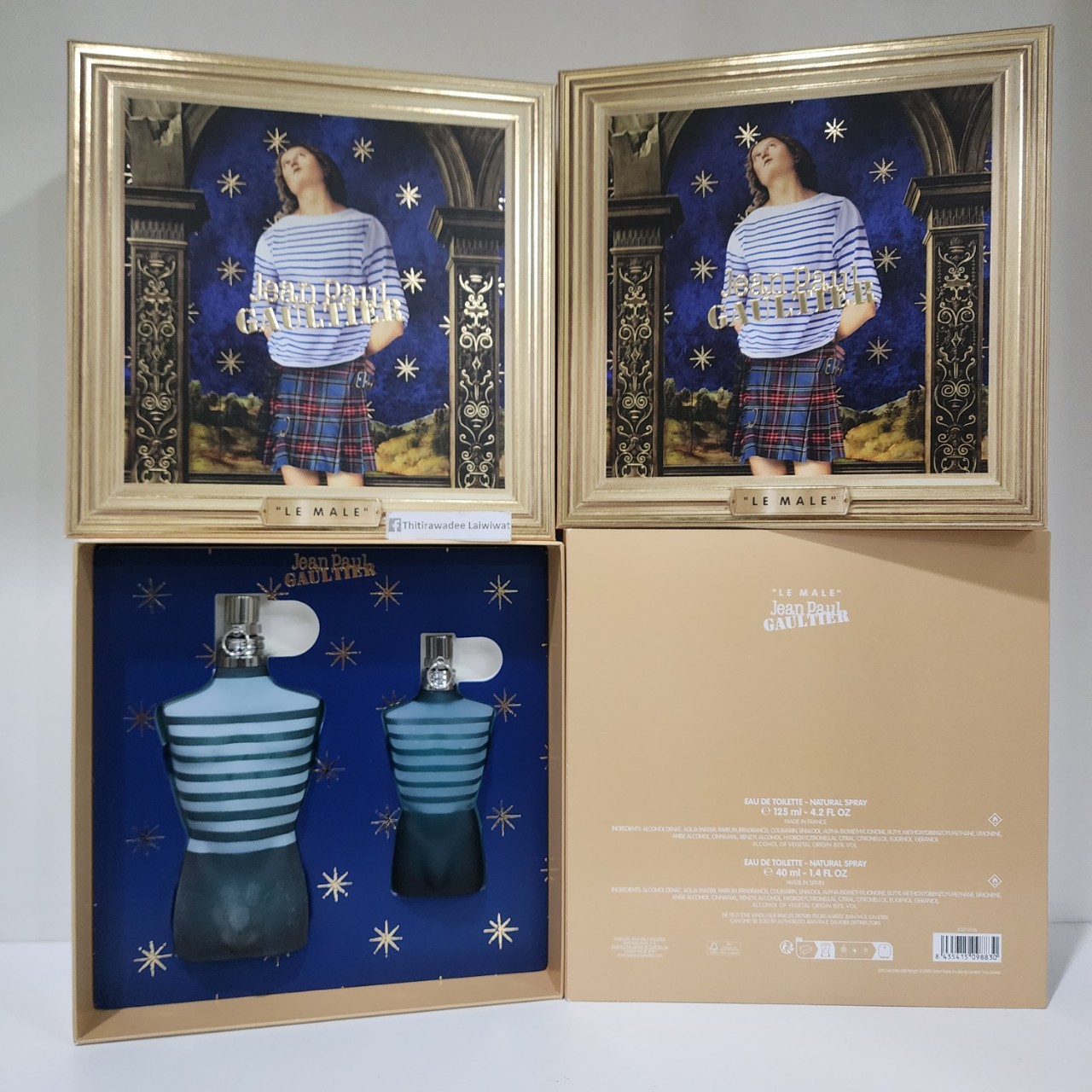 น้ำหอมแท้ Jean Paul Gaultier Le Male EDT SET น้ำหอม 125ml + 40ml