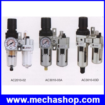 ชุดกรองลม AC2010-02 F.R.L unit AC series(two-union)