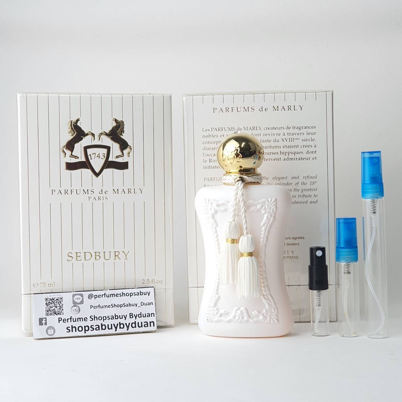 น้ำหอมแท้แบ่งขาย PDM Parfums De Marly Sedbury EDP💕Travel Size #แบบทดลอง