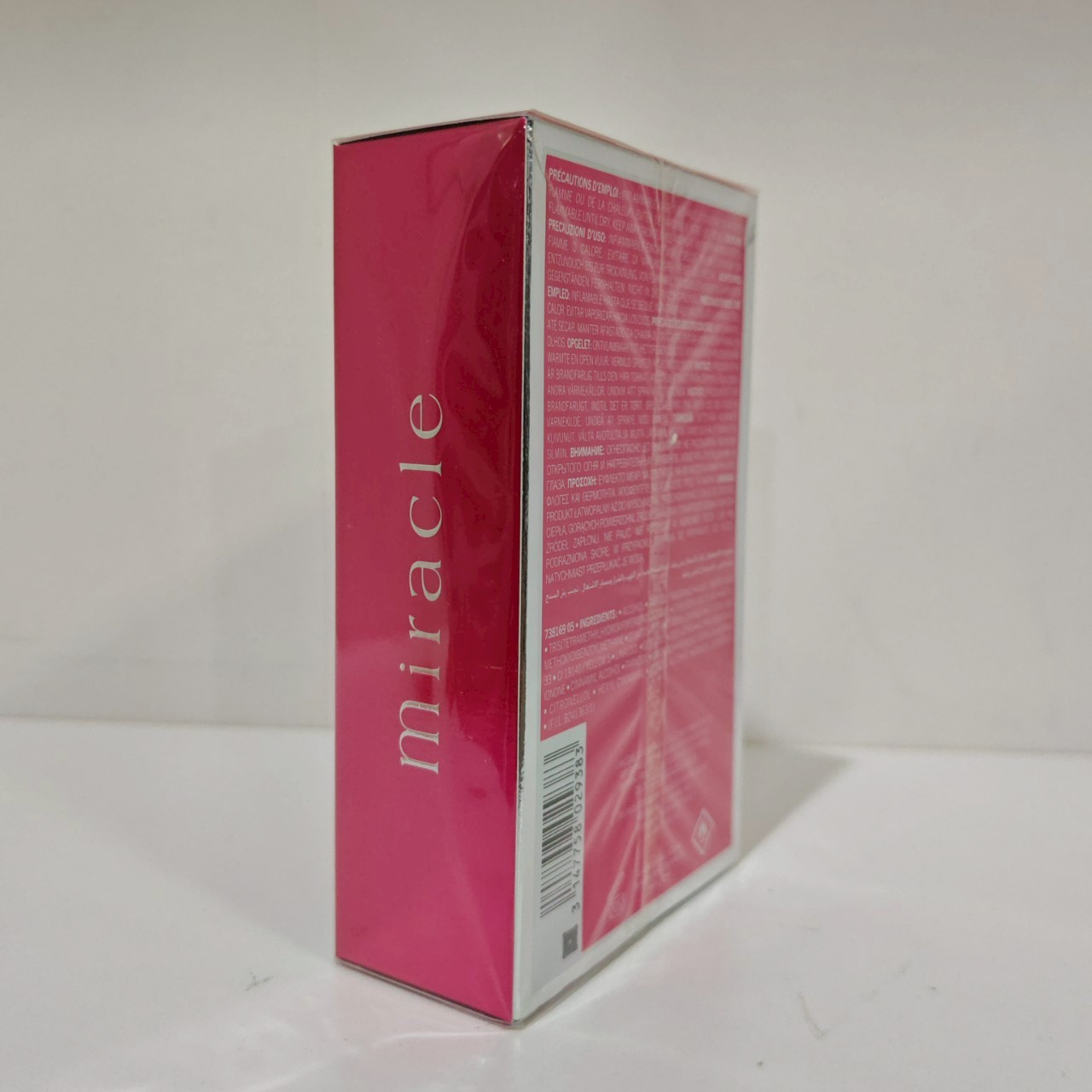 น้ำหอมแท้ Lancome Miracle for Women EDP 100ml กล่องซีล