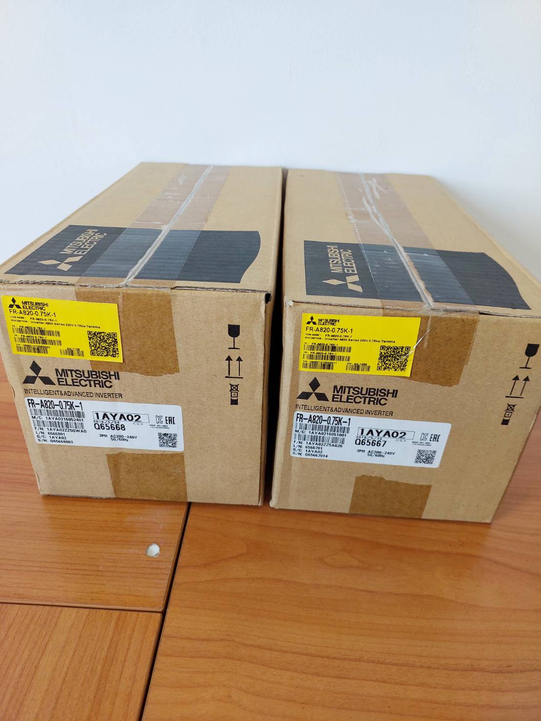 FR-A820-0.75K-1 Inverter Mitsubishi มีของพร้อมส่ง 2 ตัว