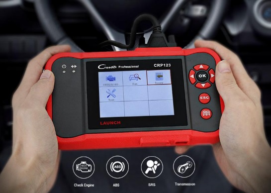 X431 Creader CRP123/ABS/SRS/เกียร์ยานยนต์ OBD II เครื่องสแกนรหัส