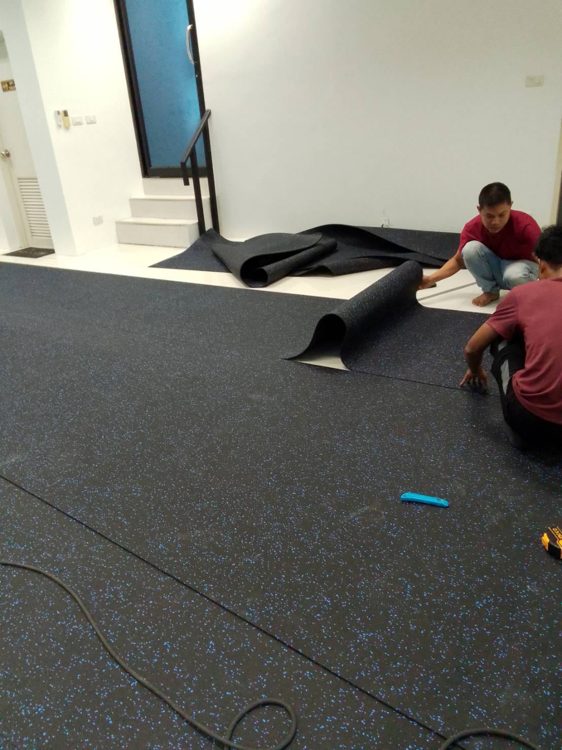 พื้นยางRubber Roll หนา10mm