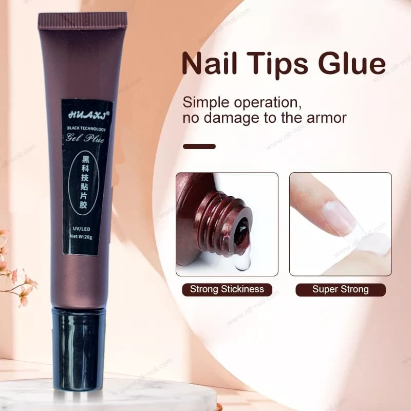 กาวเจลติดเล็บปลอม ติดPVC กาวเจลแบบหลอด ขนาด20g