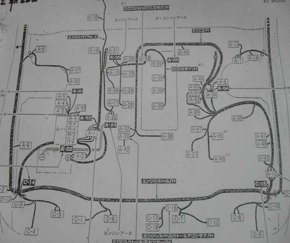 WIRING DIAGRAM รถยนต์ NISSAN 200SX เครื่องยนต์ SR20DET ปี 91 ฝาแดง