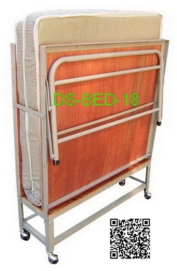 เตียงเสริมเหล็กพับได้ เตียงเหล็กพับได้ เตียงนอนเหล็กพับได้พร้อมฟูก