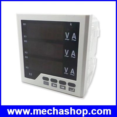 มิเตอร์วัดกระแส แรงดัน ความถี่ Three-phase LED digital voltage ampere meter Combined Meters AC voltage HY-UIF series multimeter