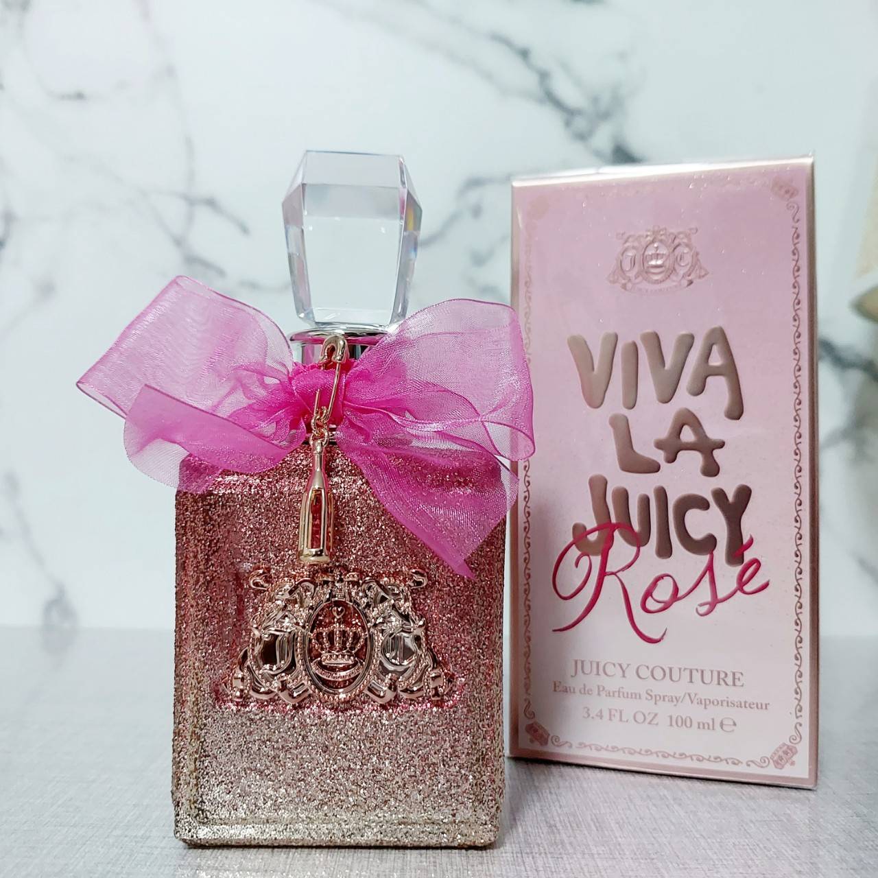 น้ำหอมแท้ Juicy Couture Viva La Juicy Rosé Edp 100มิล กล่องซีล