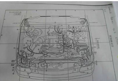คู่มือซ่อมรถยนต์ วงจรไฟฟ้า Wiring Diagram เครื่องยนต์ 1G-GE TOYOTA MARK II 160HP
