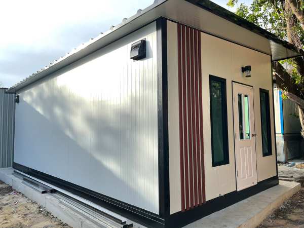 ออฟฟิศสำเร็จรูป บ้านสำเร็จรูป 4.00x8.00 เมตร