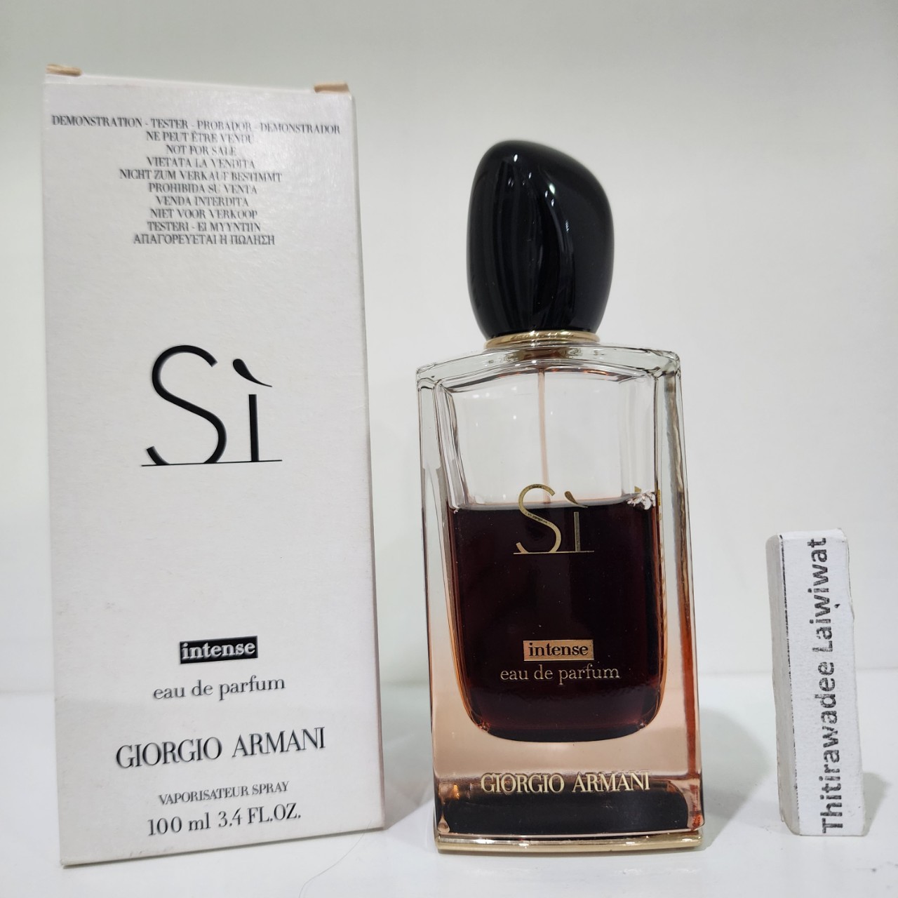 น้ำหอมแท้แบ่งขาย Giorgio Armani Si Intense eau de parfum 2021 (ขวดใสสีส้ม) 💕Travel Size แบบทดลอง