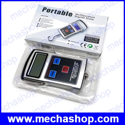 เครื่องชั่งแขวนดิจิตอล เครื่องชั่งแบบแขวน ตาชั่งแขวนดิจิตอล 25kg/10g & 50kg/20g รุ่น 4in1