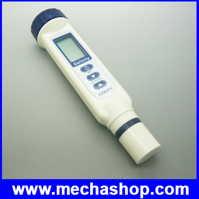 เครื่องวัดความเค็ม มิเตอร์วัดความเค็ม วัดปริมาณเกลือในของเหลว ในน้ำ Salt Salinity Meter 0~70ppt Temperature(°C/°F)