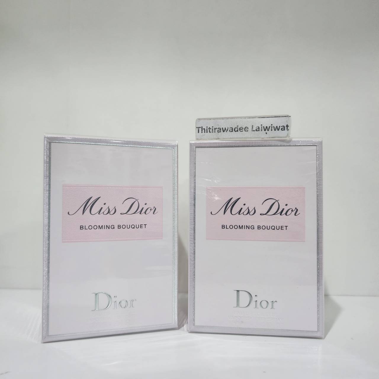 น้ำหอมแท้ Christian Dior Miss Dior Blooming Bouquet eau de toilette 100ml กล่องซีล โบว์ผ้าแพ็คเกจใหม่ โบว์ผ้า โน๊ตใหม่ หอมทนขึ้นค่า