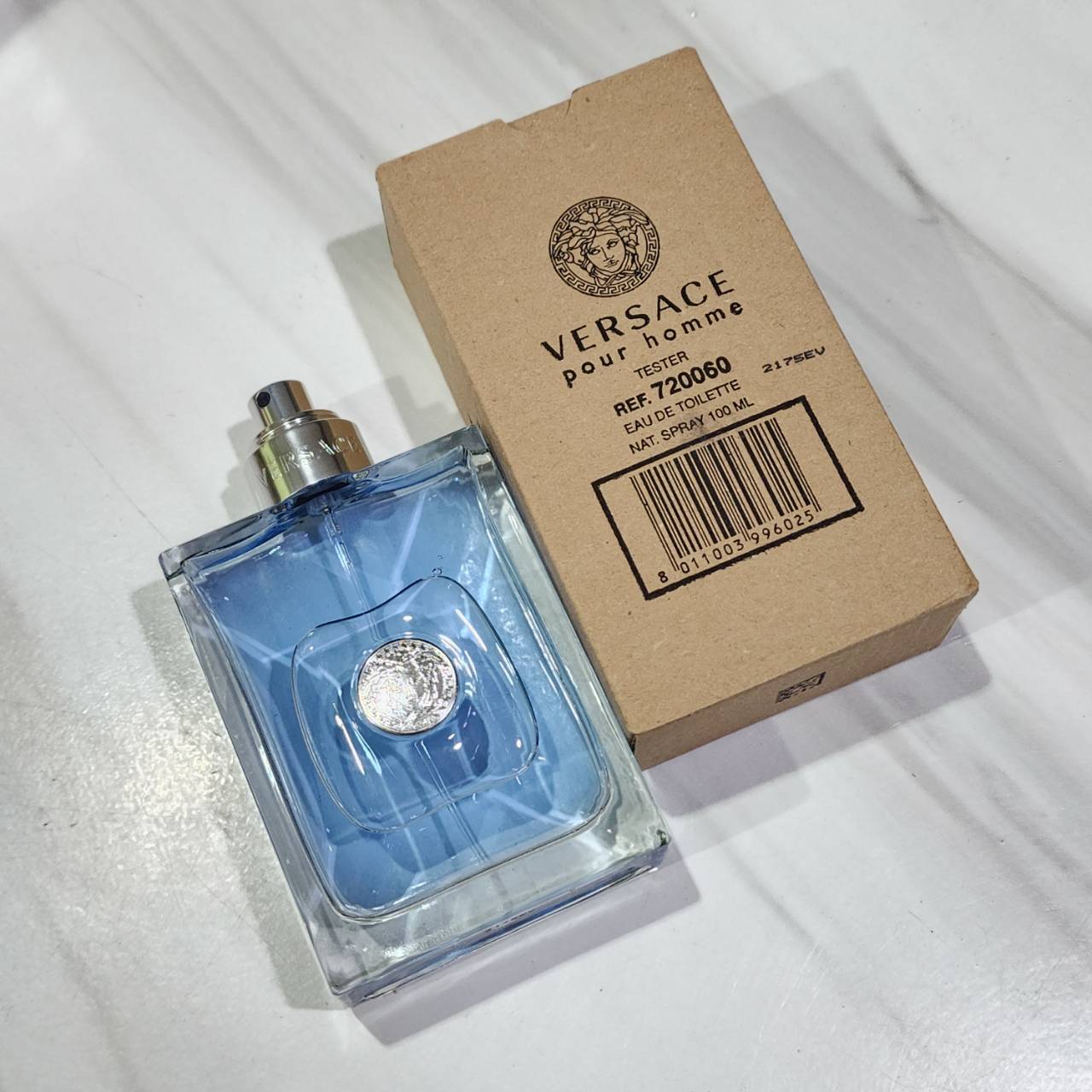 น้ำหอมแท้ Versace Pour Homme EDT 100ml กล่องเทส