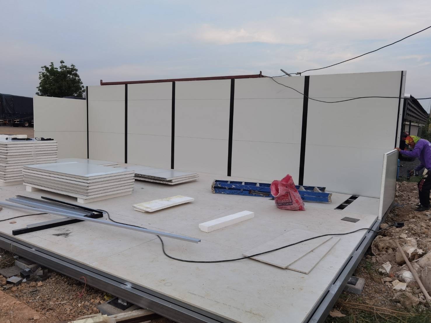 ออฟฟิศสำเร็จรูป ขนาด 5.40x9.10 เมตร อยุธยา