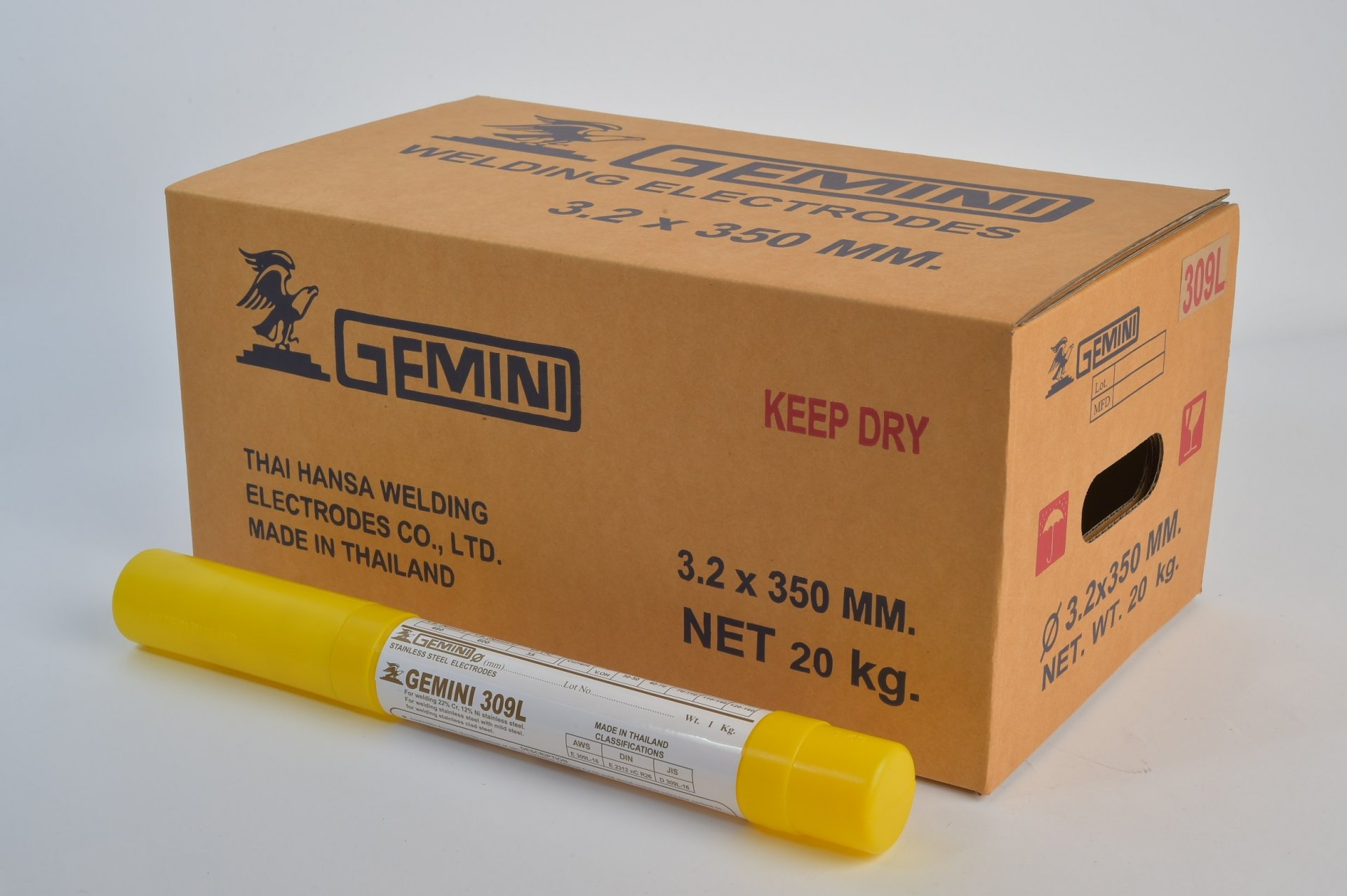 GEMINI 309L-16 ลวดเชื่อมสแตนเลส เจมินี่