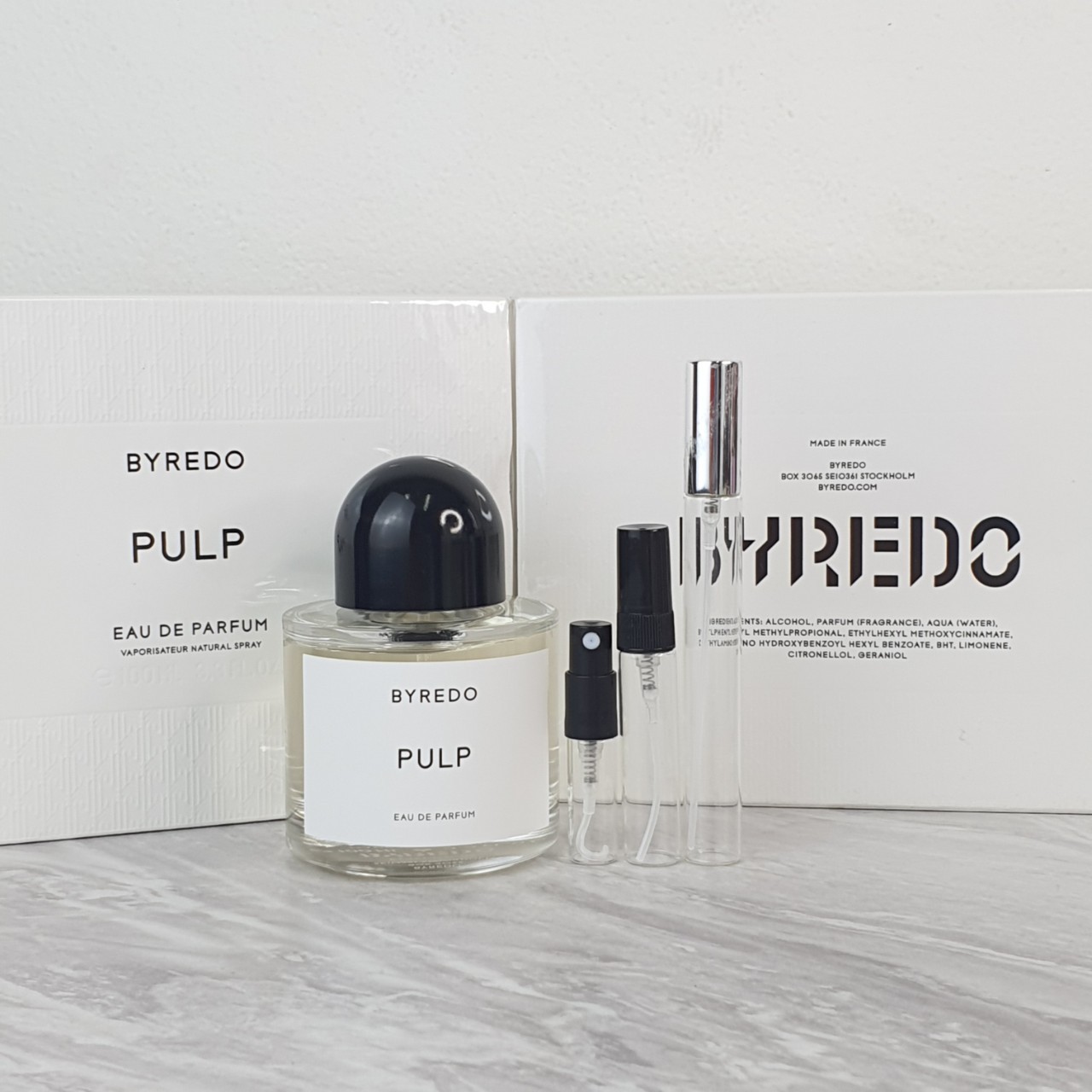น้ำหอมแท้แบ่งขาย Byredo Pulp Eau De Parfum For Women And Men 💦แบ่ง 💕Travel Size แบบทดลอง
