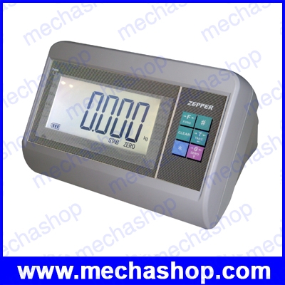 เครื่องชั่งดิจิตอลตั้งพื้น ตาชั่งดิจิตอล Digital Scale ชั่งได้ 30kg/5g, 60kg/10g, 100kg/10g, 150kg/10g, 300kg/20g, 500kg/50g แท่นชั่งเป็นเหล็กฝาครอบเป็นสเเตนเลส ยี่ห้อ ZEPPER รุ่น T7-EA (จีน)