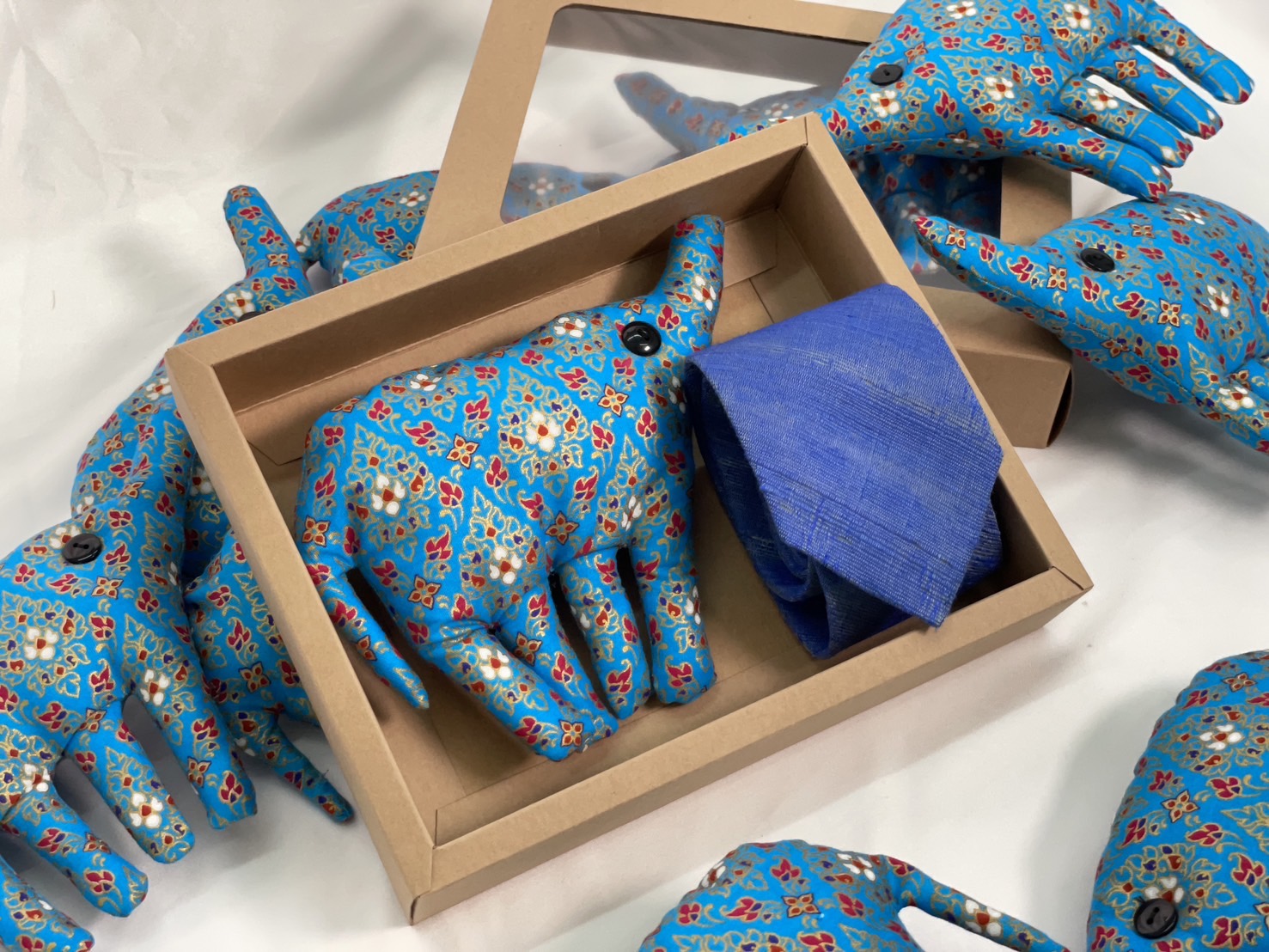 สั่งผลิตตุ๊กตาช้าง (ไม่รวมผ้า) ขนาด 17x11ซม. จำนวน 30 ตัว รหัส RNB-ST