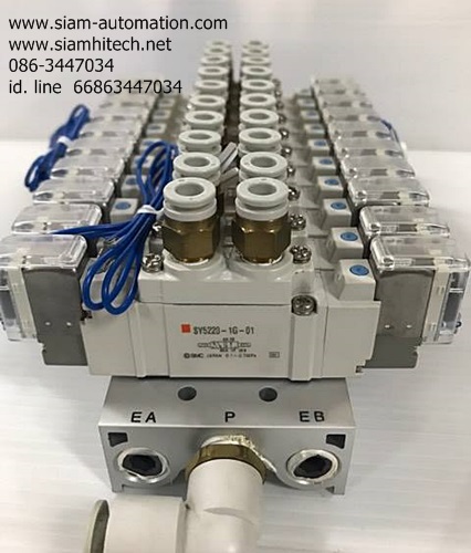 SY5220-16-01 SMC Solenoid Valve (new ชุด10 ตัว)