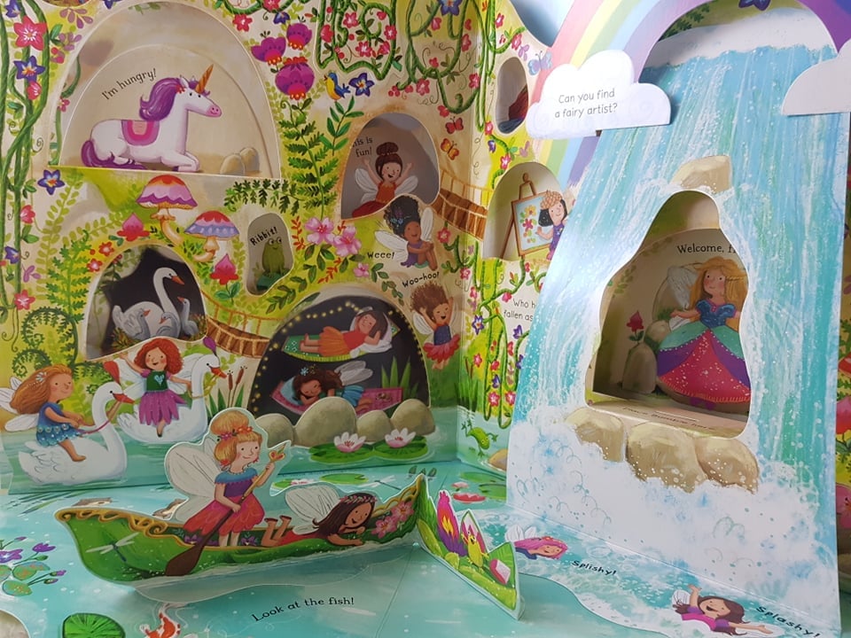Fairy Forest Hardback Pop-up Carousel English Illustrated by Ag Jatkowska 9781509879335 Pop up