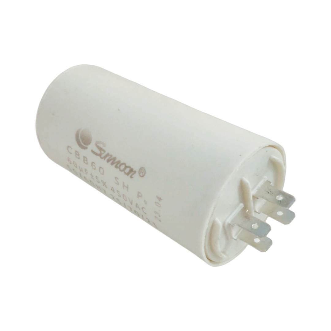 Capacitor Sunmoon CBB60 คาปาซิเตอร์แบบเสียบ 450V 50/60Hz
