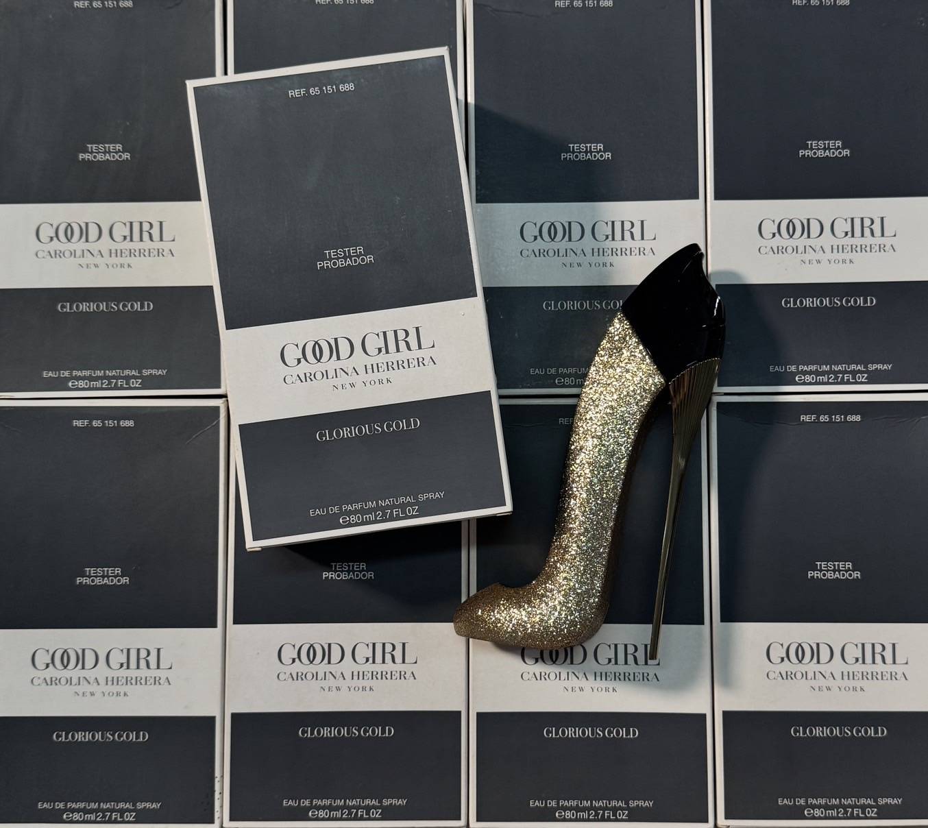 น้ำหอมแท้ Carolina Herrera Good Girl Glorious Gold EDP (Collector Edition) 80ml กล่องเทสเตอร์