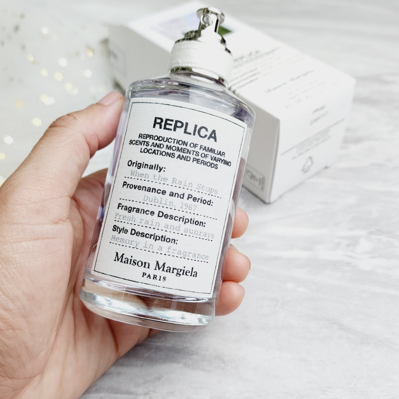 น้ำหอมแท้แบ่งขาย Maison Margiela Replica When The Rain Stops Eau de Toilette 💕Travel Size แบบทดลอง