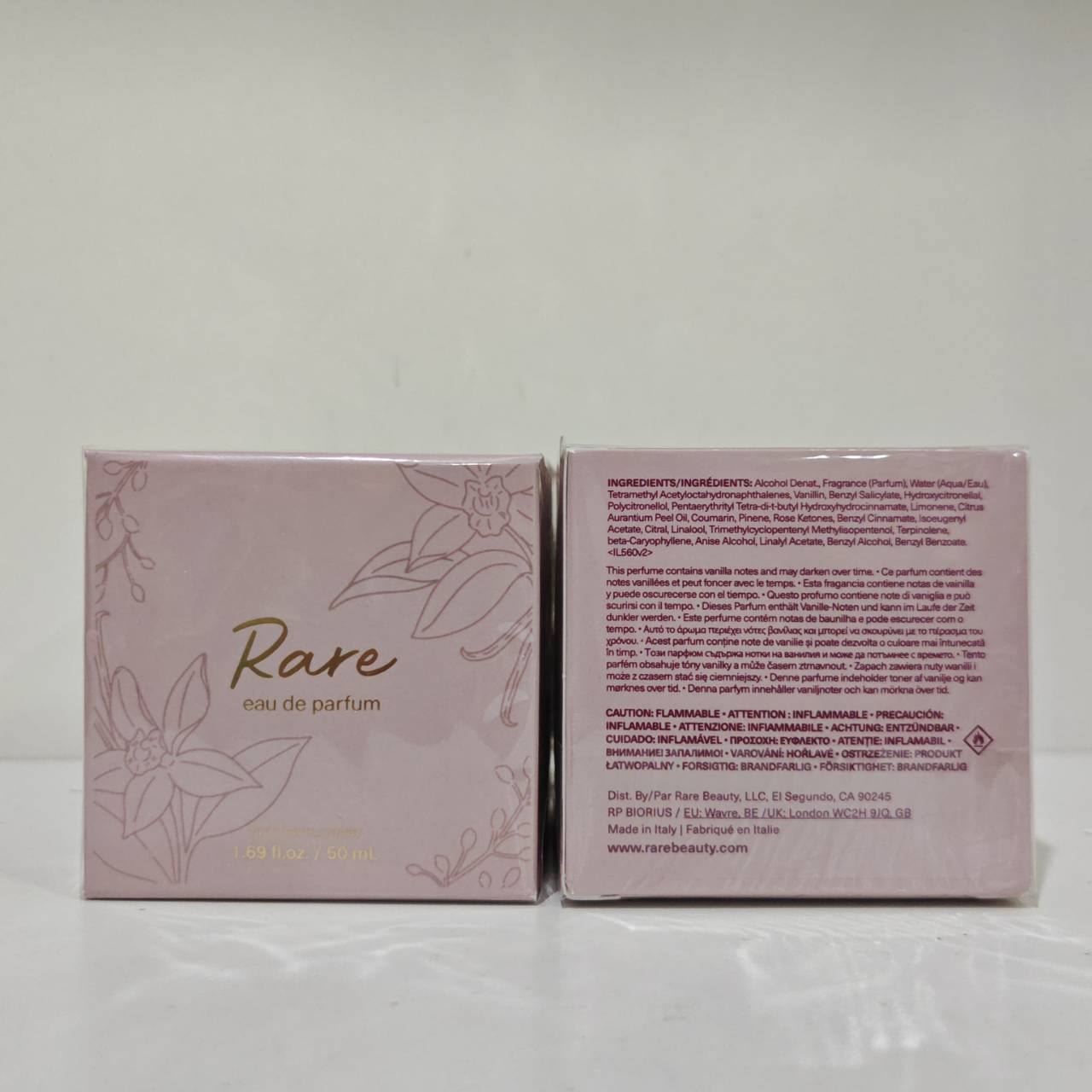 น้ำหอม Rare Beauty Rare Eau de Parfum 50ml กล่องซีล