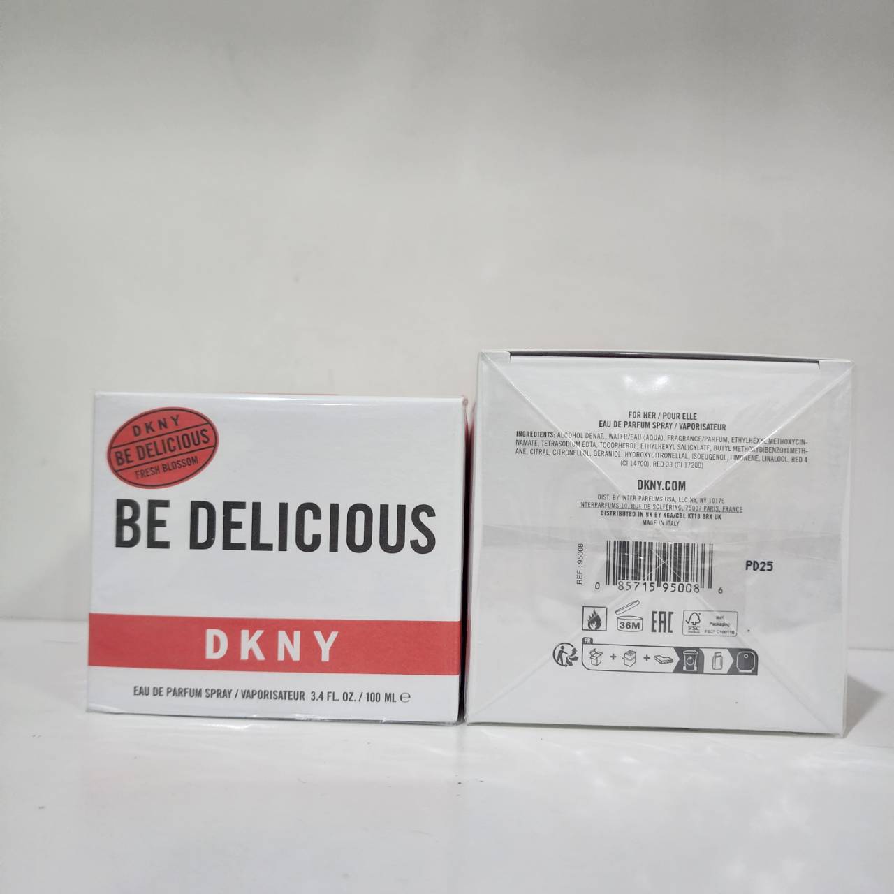 น้ำหอม DKNY Be Delicious Fresh Blossom for Women EDP 100 ml. กล่องซีล