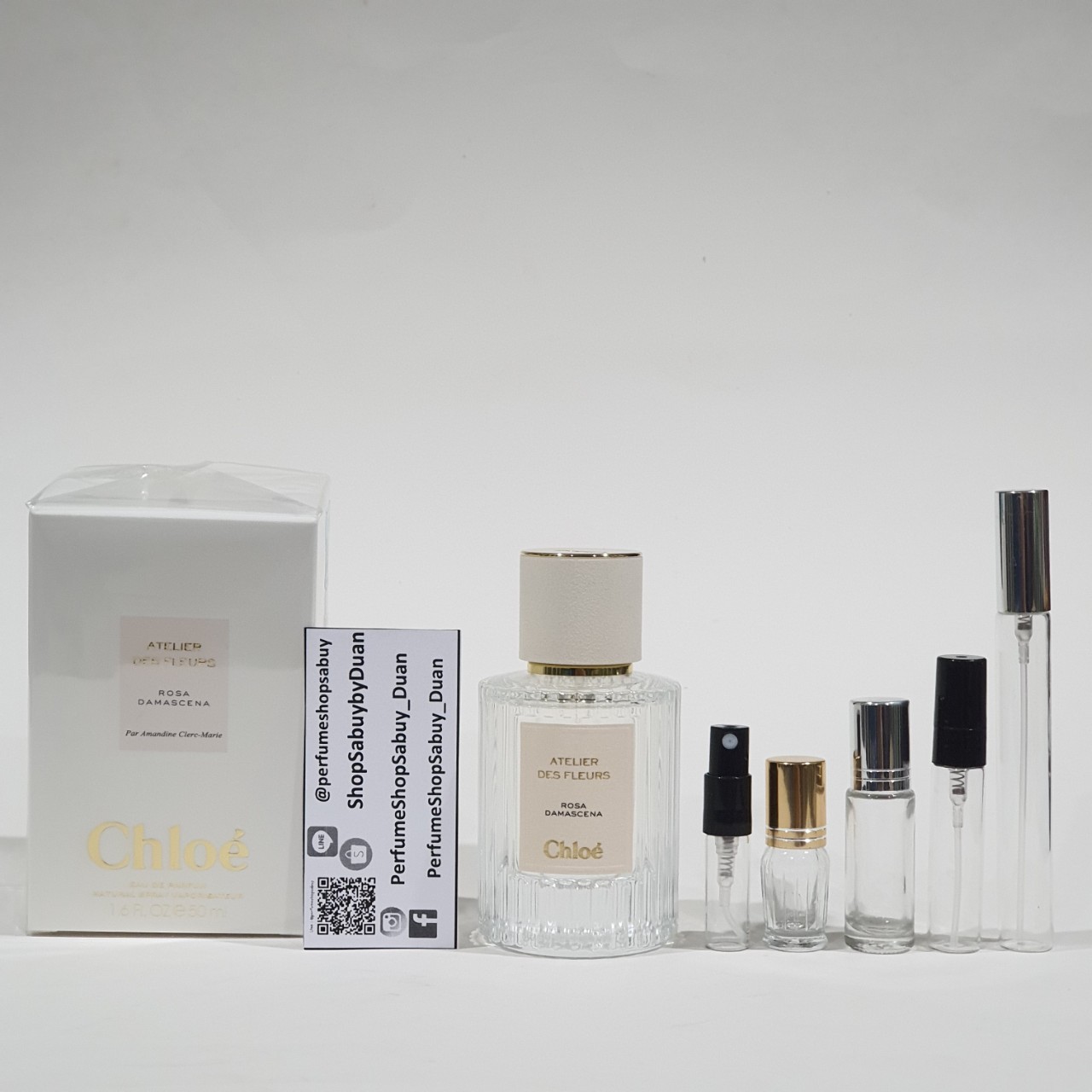 น้ำหอมแท้แบ่งขาย Chloe Rosa Damascena EDP - Chloé Atelier des Fleurs 💦แบ่ง 💕Travel Size แบบทดลอง