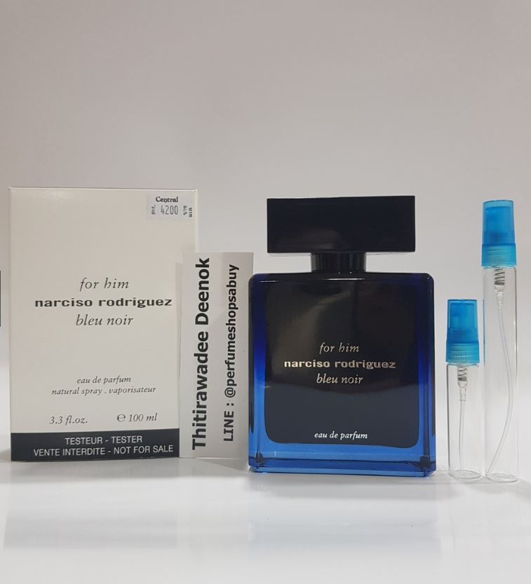 น้ำหอมแท้แบ่งขาย Narciso Rodriguez For Him Bleu Noir Eau De Parfum💕Travel Size #แบบทดลอง