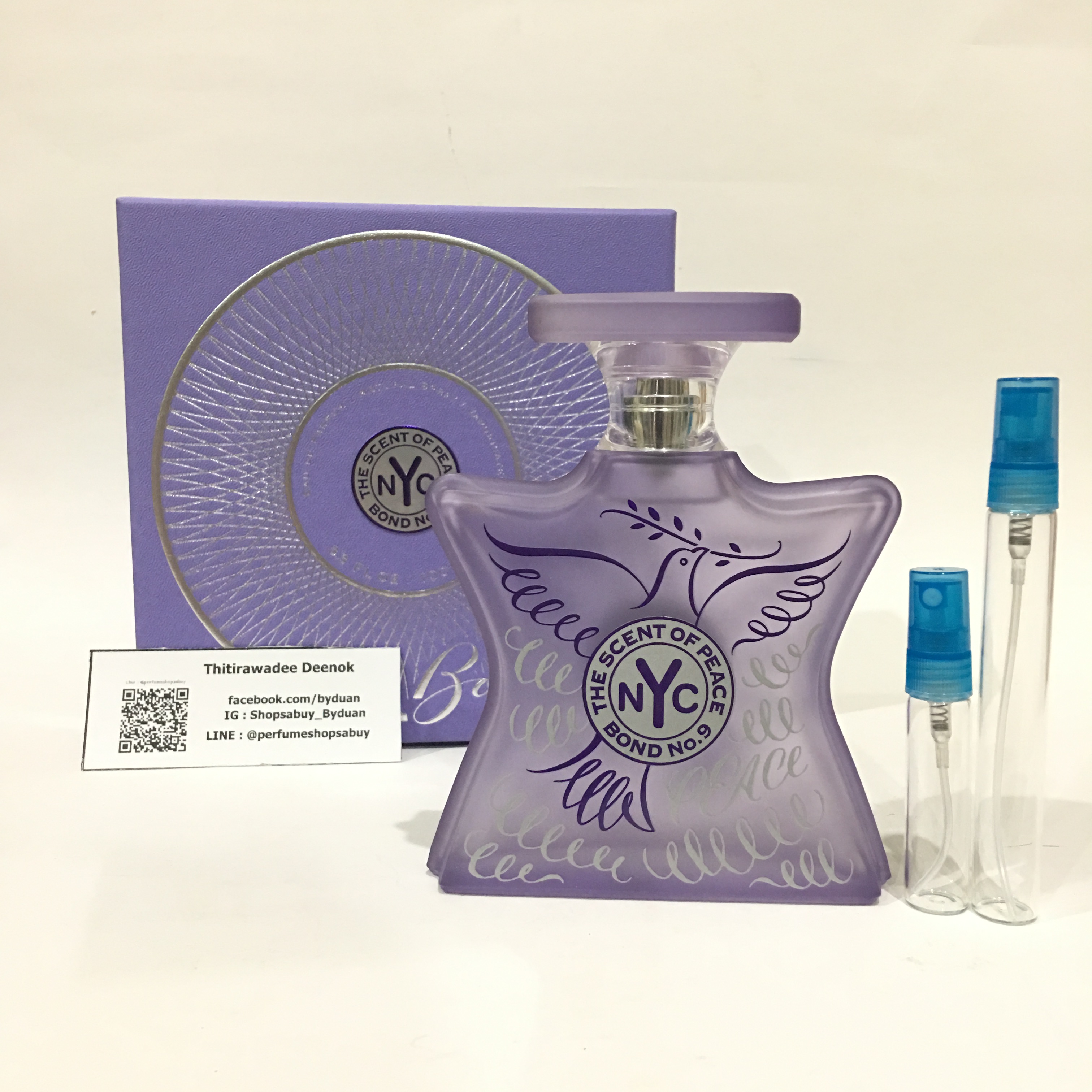 น้ำหอมแท้แบ่งขาย Bond No 9 The Scent of Peace EDP 💦แบ่ง 💕Travel Size แบบทดลอง