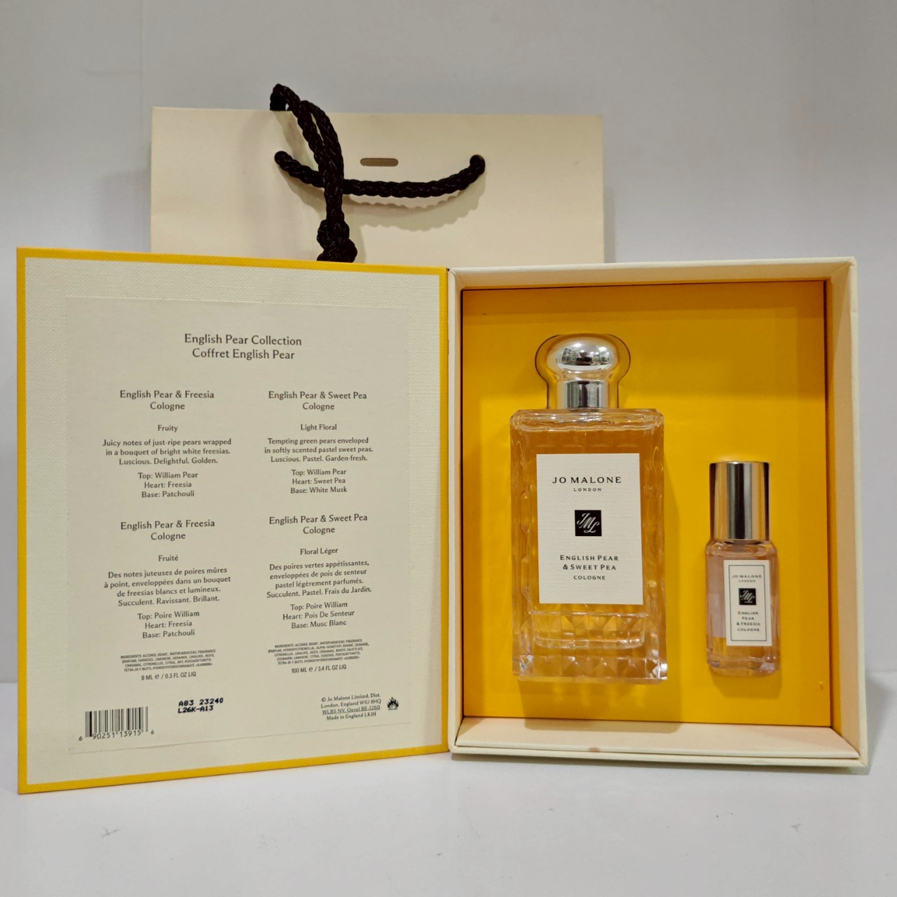 น้ำหอมแท้ Jo Malone English Pear & Sweet Pea Set 2 Pcs.