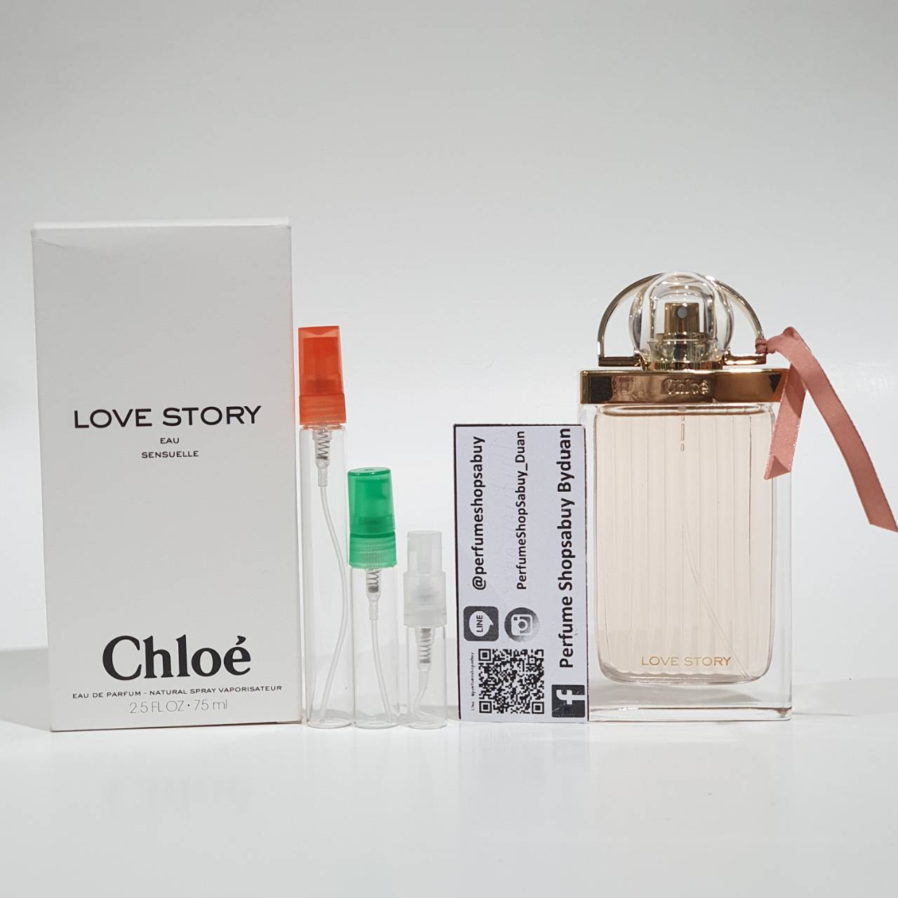 น้ำหอมแท้แบ่งขาย Chloe Love Story Eau Sensuelle EDP 💦แบ่ง 💕Travel Size แบบทดลอง